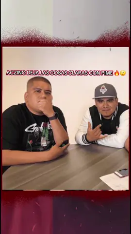 DESPUES DEL BEEF DE #PIME RECORDAMOS EL FRAGMENTO DE NUESTRABPLATICA CON #aczino DONDE NOS CUENTA PARTE DEL POR QUE SURGE ESTE CONFLICTO, PLATICA COMPLETA EN YB 