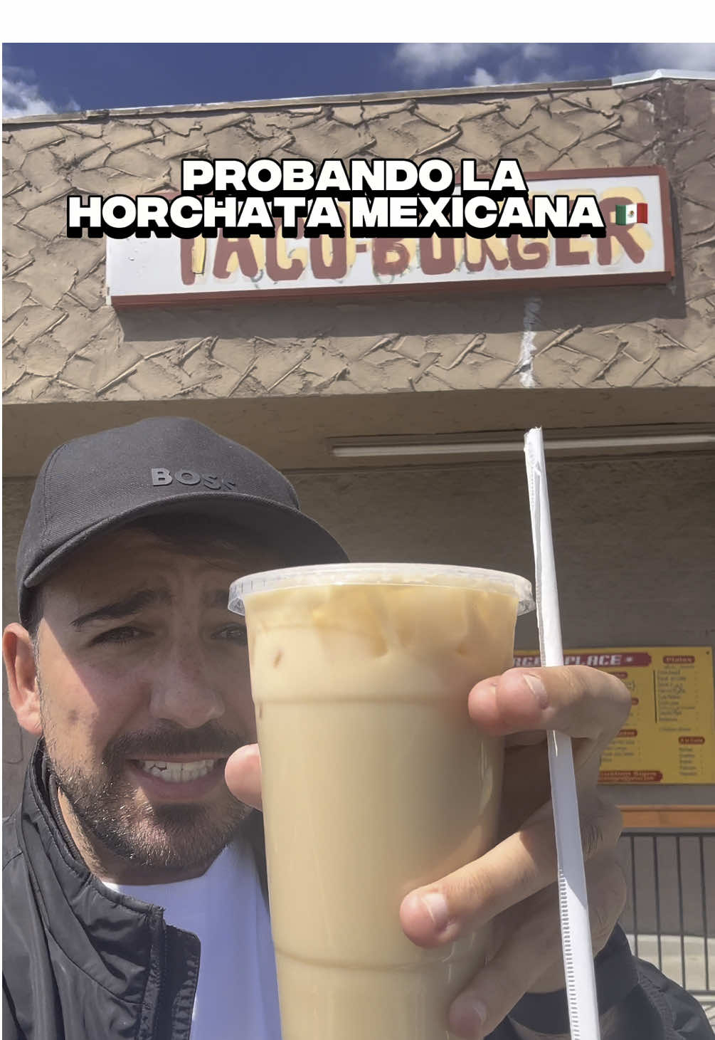 Esta horchata es literalmente arroz con leche bebido 🤤🤤🤤#parati #mexico 