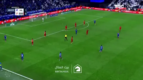 هدف ثاني الهلال ، سيرجي سافيتش :  الهلال 2 - 0 القادسية