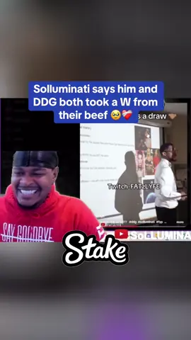 Solluminati says him and ddg both took a W from their beef 🥹❤️‍🩹 #solluminati #ddg #fyp #streameruniversity 