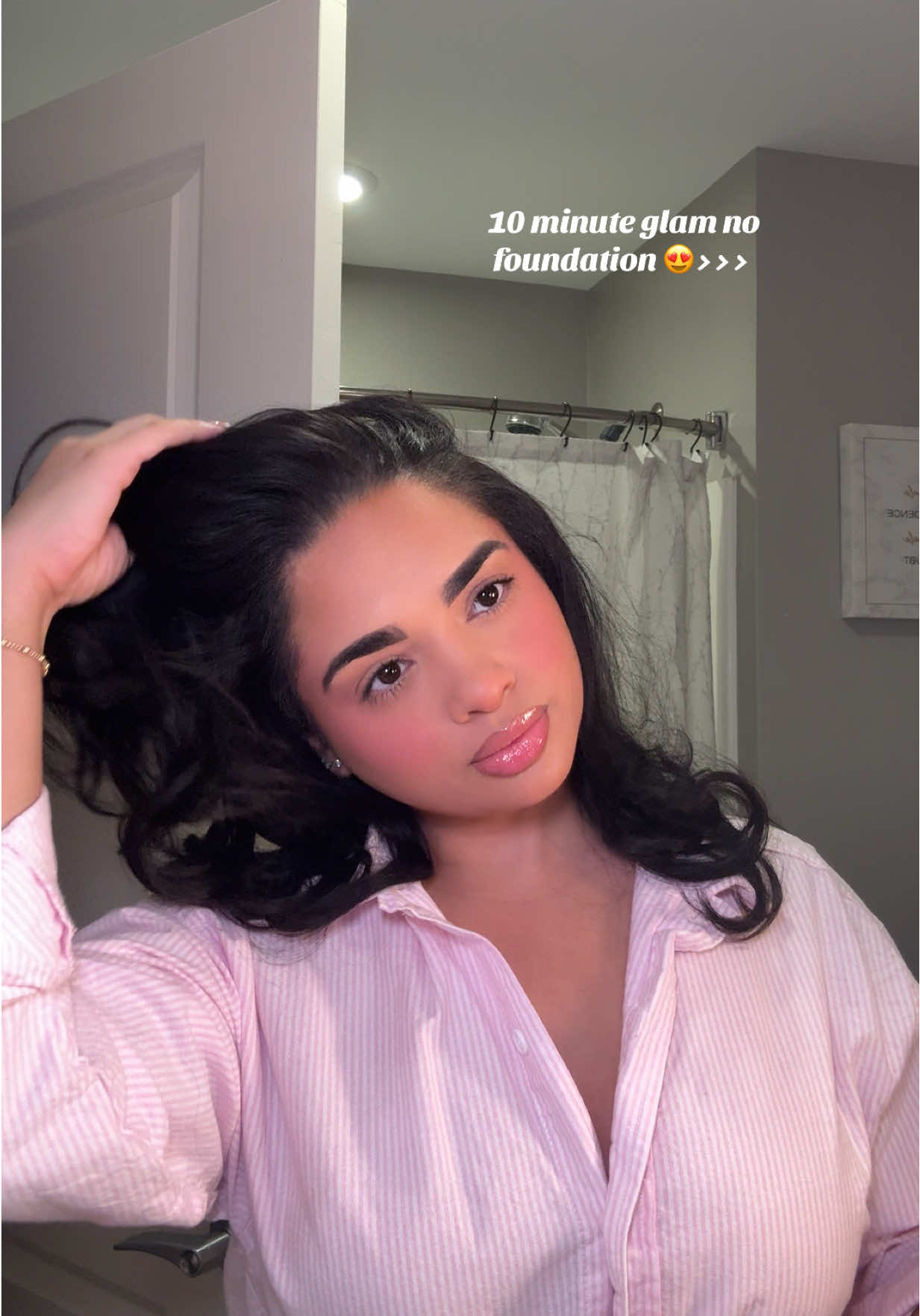 I think i just found my summer look for day time 😍 #makeup #nofoundationmakeup #nomakeupmakeup #makeuptok #summerlooks #fyp #fypシ #fypage #fypシ゚viral #fyppppppppppppppppppppppp 