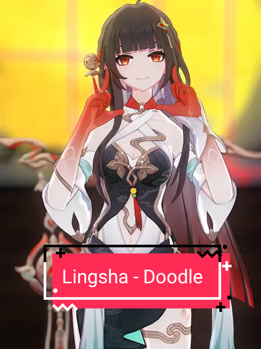 【MMD】Lingsha - Doodle #mmd #shorts #HoYoverse #miHoYo #HonkaiStarRail #崩壊スターレイル