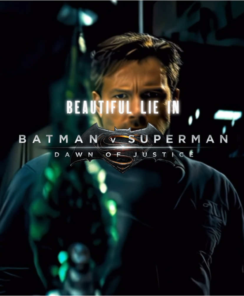 why does everyone hate this movie ? #batmanvsuperman #batmanvsupermandawnofjustice #batman #benaffleck #batffleck #edit #soundtrack #beautifullie #hanszimmer #brucewayne 