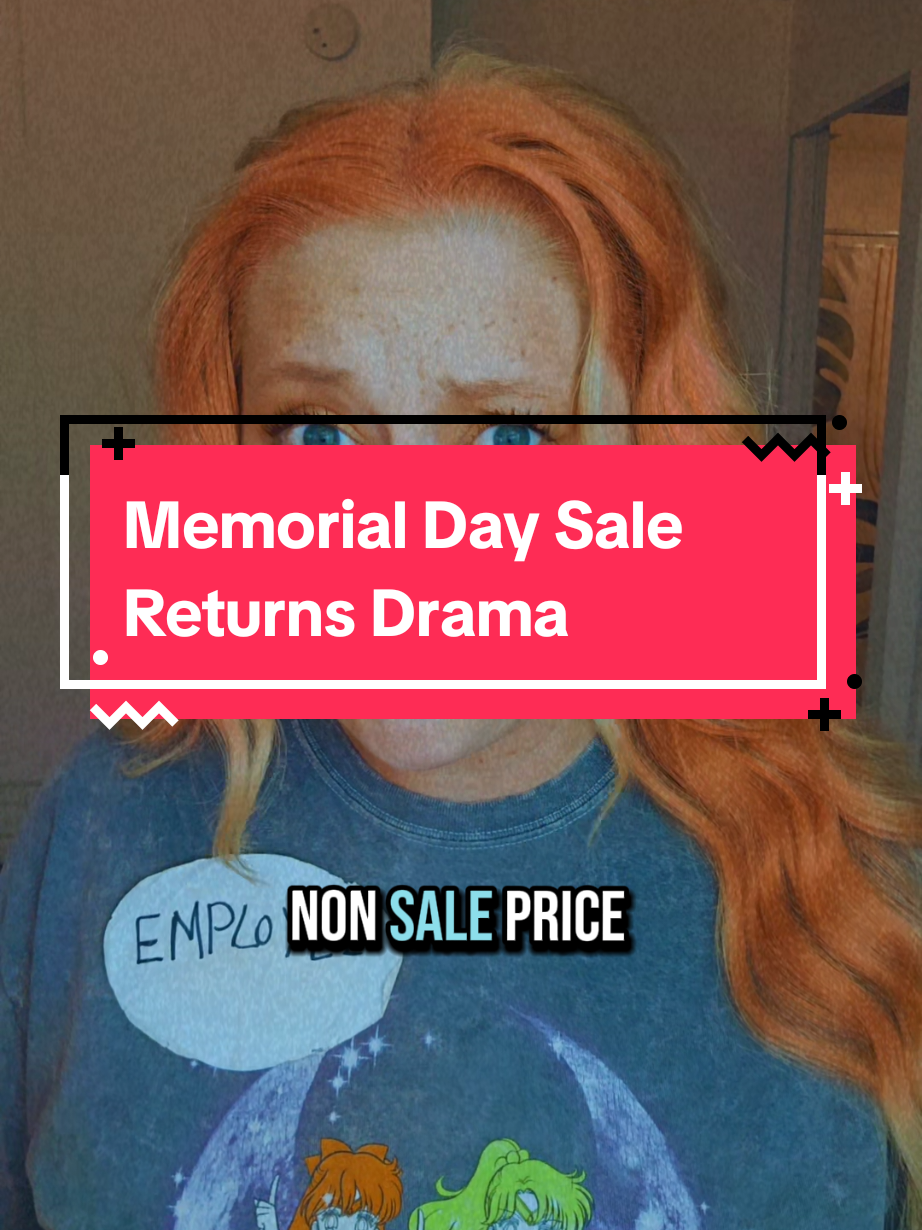 Memorial Day Sale Returns Drama #retail #skits #fyp #karens #customersbelike #customerservice #retaillife #memorialdaysale #cashier 