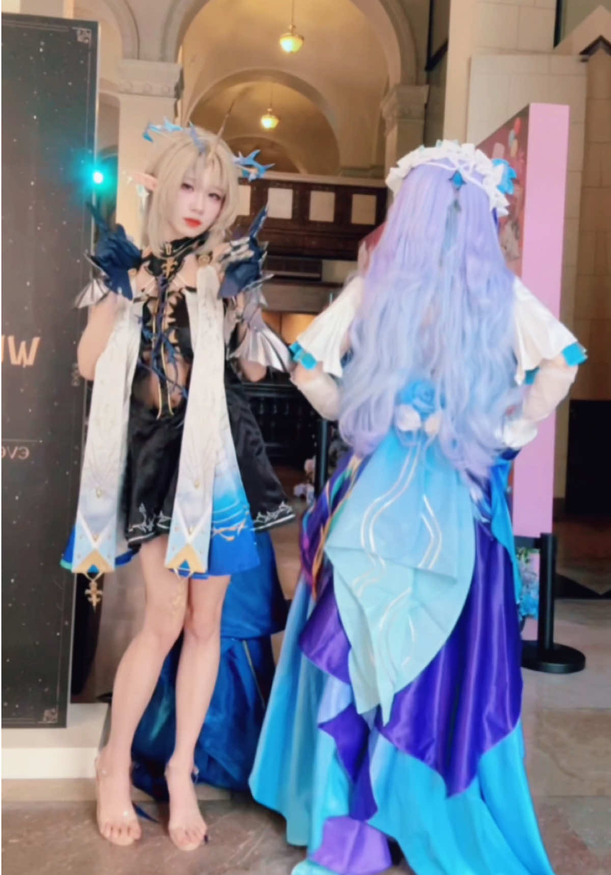 💜💙 @xier  #wuwa #wutheringwaves #cantarellacosplay #fleurdelys 