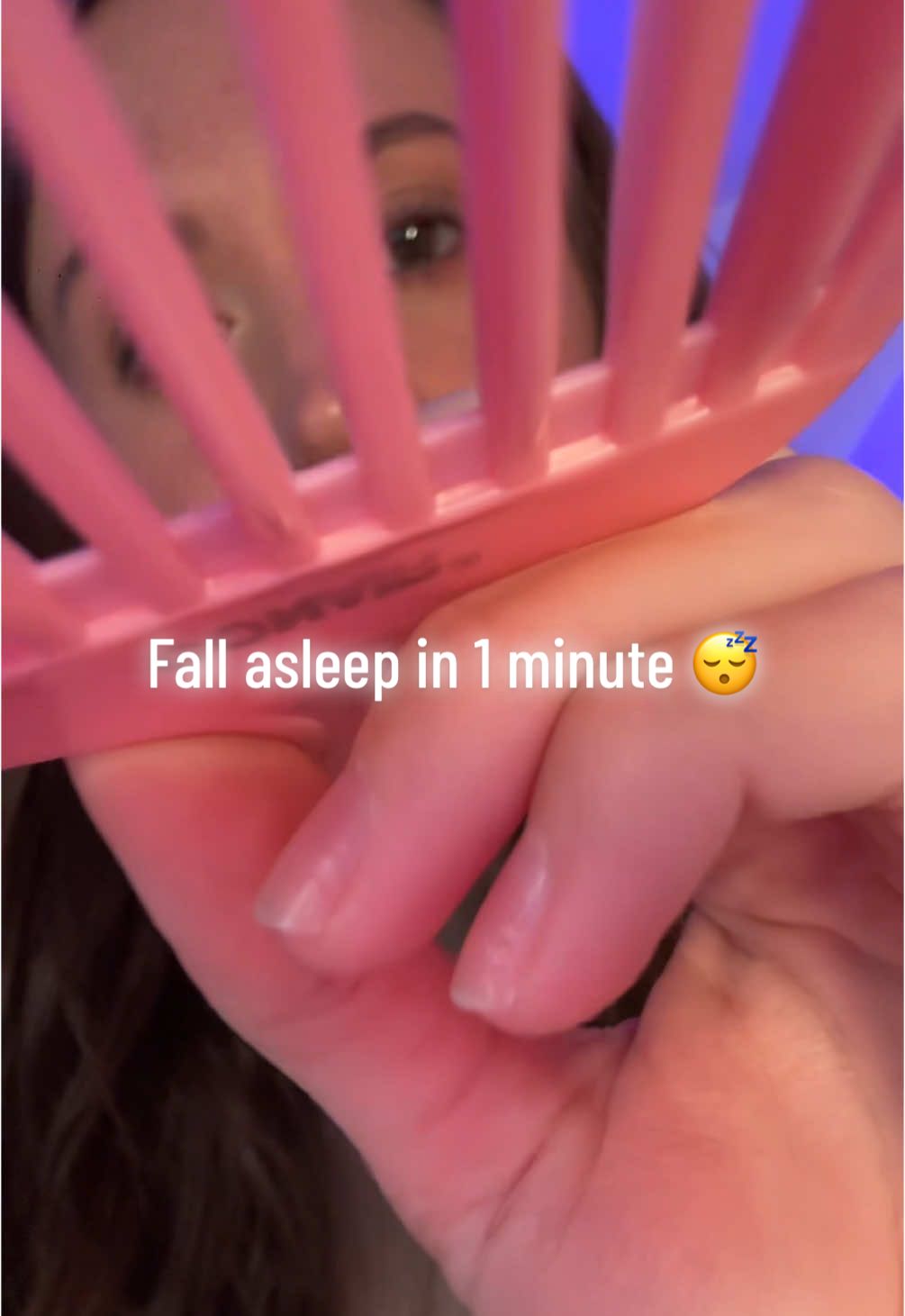 Personal attention for sleep in 1 minute 😴💤 #asmr #asmrsounds #asmrvideo #relax 