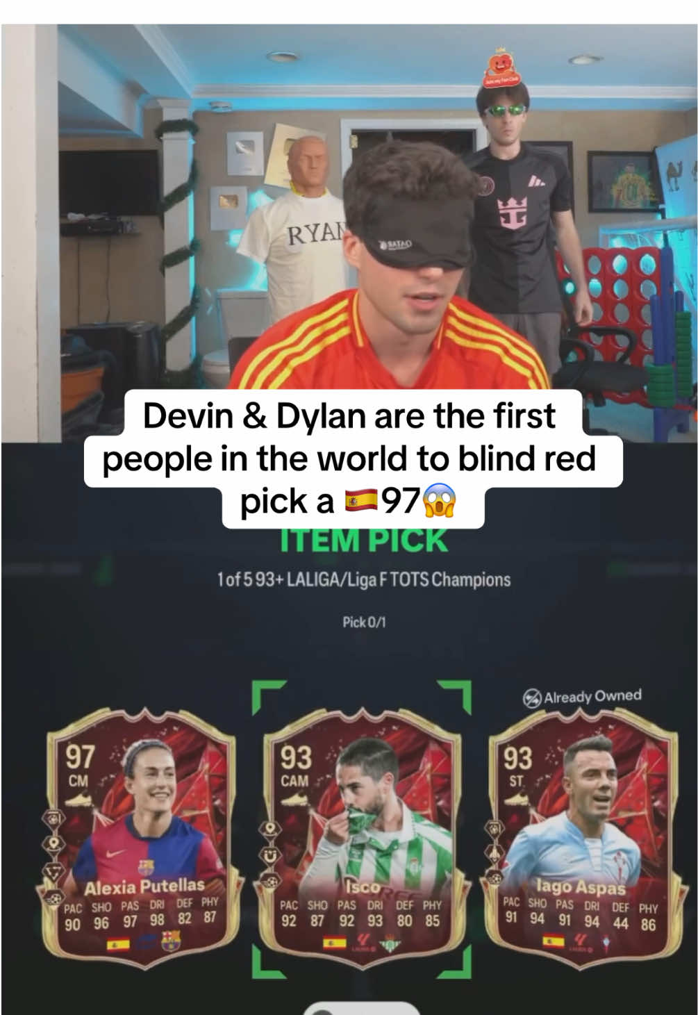 BANGGGGG #devincaherly #devinanddylan #FIFA #FC25 #tots #packopening #lamineyamal #gaming 