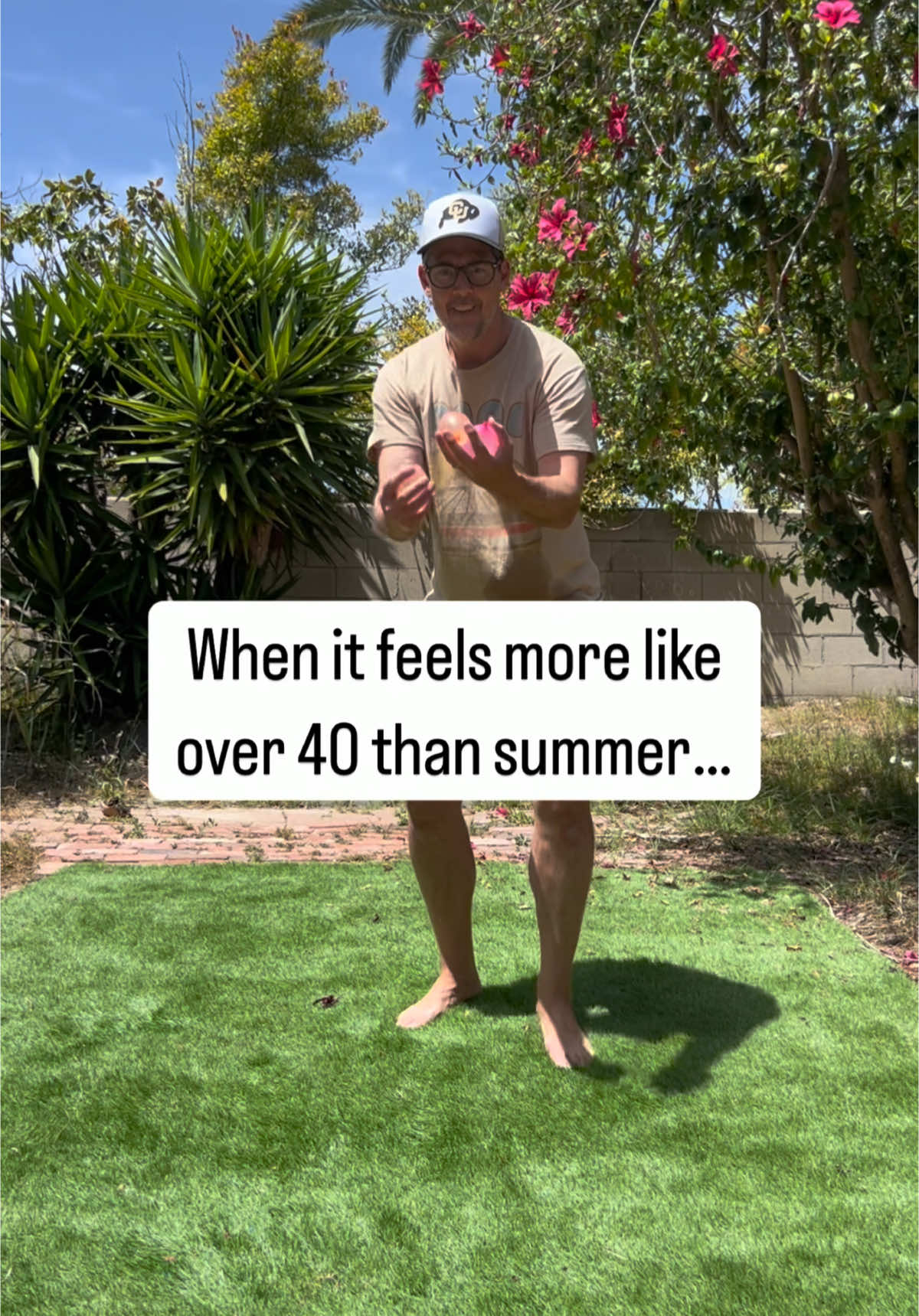 Going to be an icy hot summer 👴🏼 #over40 #dadlife #parenting #summertime 