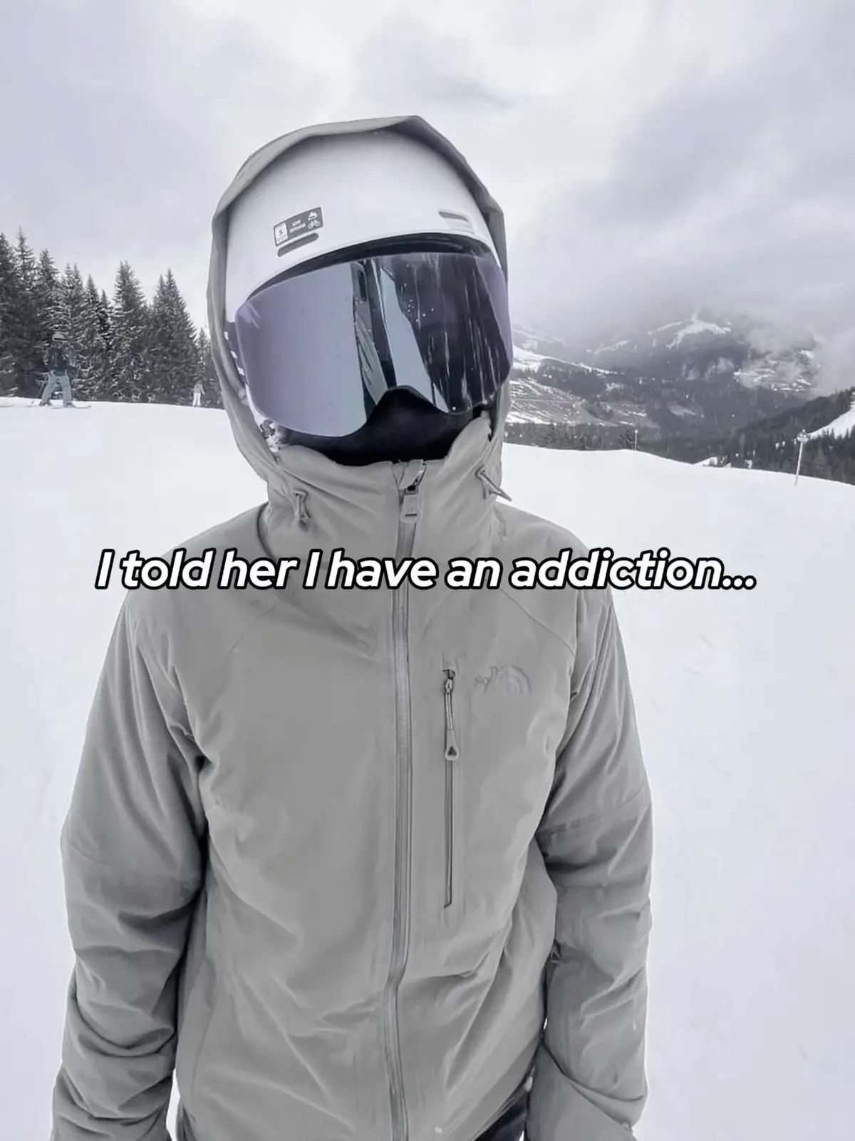 She parties. I sharpen my edges. #UrbanSnowCulture #fyp #skistyle #skiedit #snowszn #winteraddict #skimindset #alpineenergy #skilife #discipline #fyp