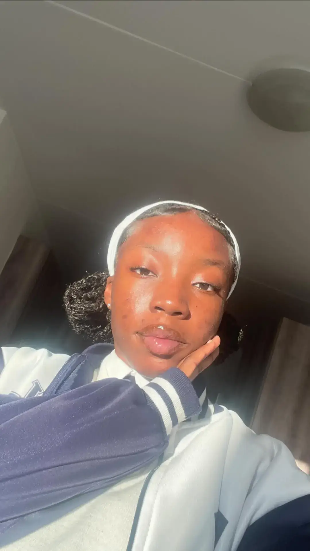 you still pretty, you still that girl and that's  on period #acneskin #prettygirls #sunkissed #matrix 