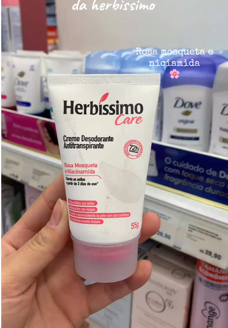 #herbissimo #fyp #desodorante #lancamento #dicasdebeleza #dica #foryoupage #garotasapoiamgarotas💝🎀✨️ #axilasoscuras #axilas 