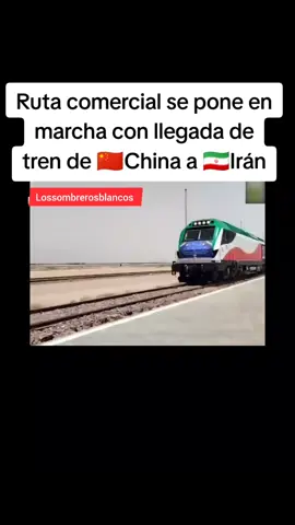Una ruta ferroviaria comercial que conecta China con Irán ha entrado en funcionamiento, con la primera descarga de un tren chino cerca de Teherán. #china #iran #iran🇮🇷 #ruta #comercial #tren 