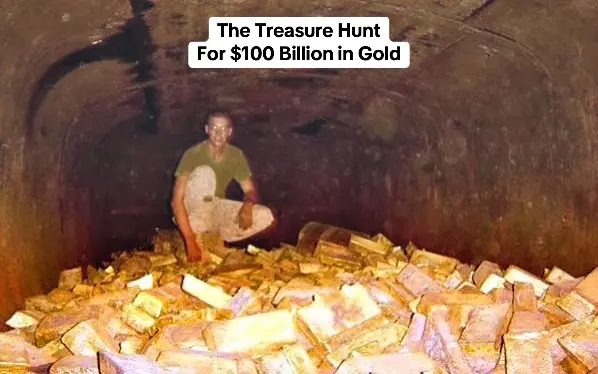 Would you go searching for the treasure? Do you think it’s still out there? #missinggold #gold #treasure #treasurefinds #treasurehunt #treasurehunting #treasurehunter #yamashitagold #yamashita #lostgold 