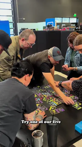 In Tacta, you'll need to flip, twist, and turn your cards to cover your opponent's shapes. This sneakily strategic card game packs six unique game modes into one small box 🤯 #boardgames #cardgames #partygames #fyp #games #boardgamenight #boardgametok #boardgamegeek #funboardgames