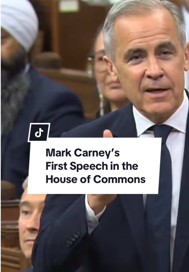 Prime Minister Mark Carney’s First Speech in the House of Commons - Canada’s New Direction #markcarney  #houseofcommons #cdnpoli  #politics #canada🇨🇦 