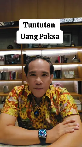 Bagian 171 | Kaidah Hukum Yurisprudensi : Tuntutan Uang Paksa  - Putusan Kasasi MARI No. 1001 K/Sip/1979, tertanggal 24 April 1980. #edukasihukum  #advokat  #fypindonesia  #fyp 
