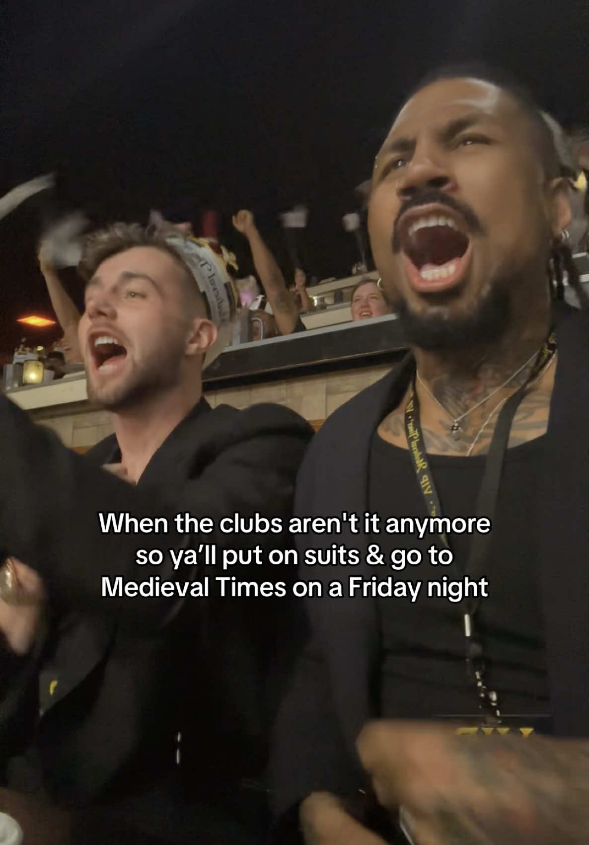 Where the Huzzahs & fair maidens at?!? @Harry Jowsey 🗡️🛡️ #medieval #medievaltimes #medievaltiktok 