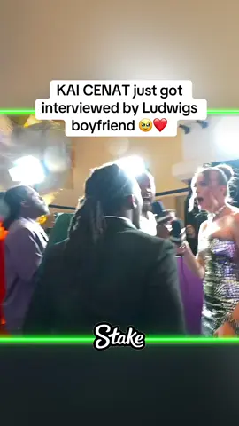 KAI CENAT just got interviewed by Ludwigs boyfriend 🥹❤️ #Kai #kaicenat #twitch #fyp #ama #americanmusicawards #musicawards #redcarpet #live #celeb #awards #music #rap 