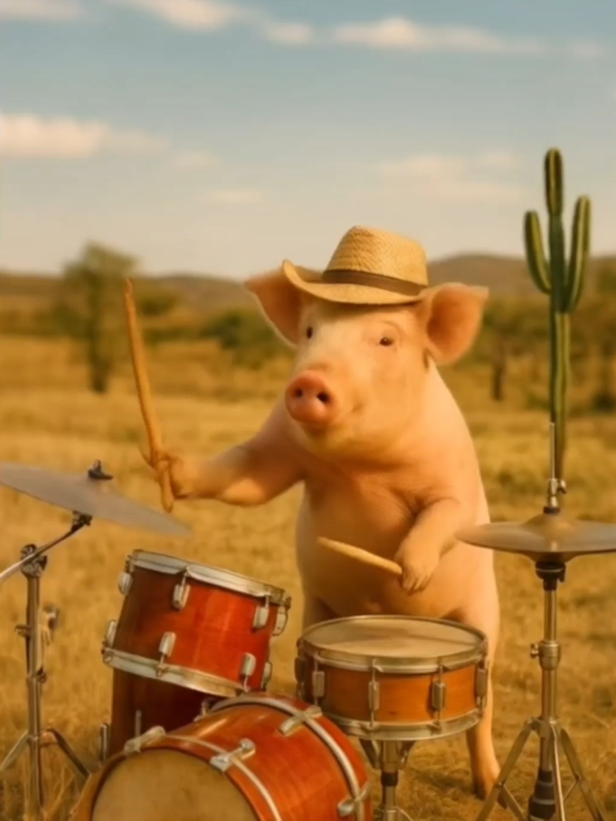 Animais tocando forró. #animais #satisfying #forro 