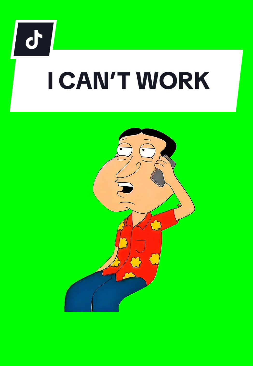 #CapCut I CAN’T WORK #greenscreen #greenscreenvideo #greenscreenoverlays #fyp #fypシ #fyppage #fypシ❤️💞❤️ #meme #memes #memestagram #freefirememe #memepage #viral #viralvideos #viralreels #viralvideo #viralpost #sillybaloo #trend #trendy #trending #trendingreels #baloosilly #trendingtiktok #familyguy 