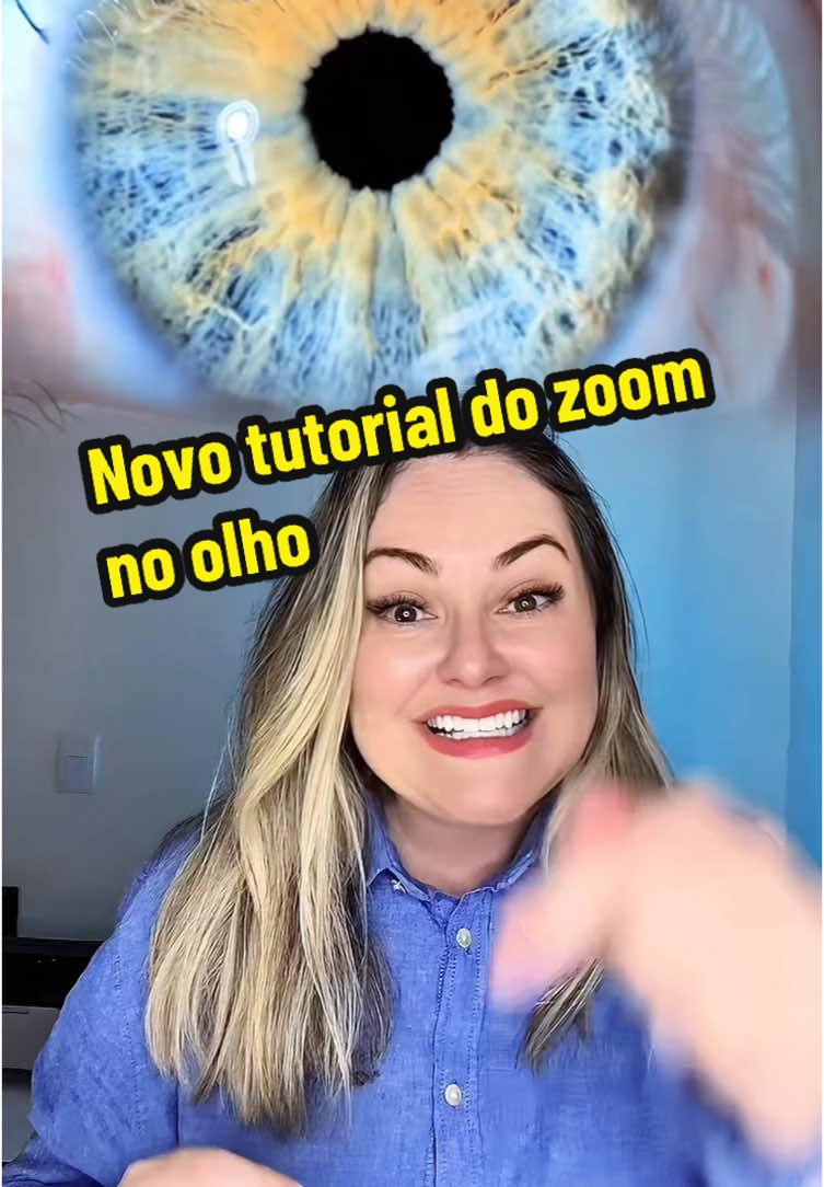 Eye Trend zoom Tutorial . Tutorial trend do zoom no olho #eye #zoom #reverse #iris #pixverse #CapCut 