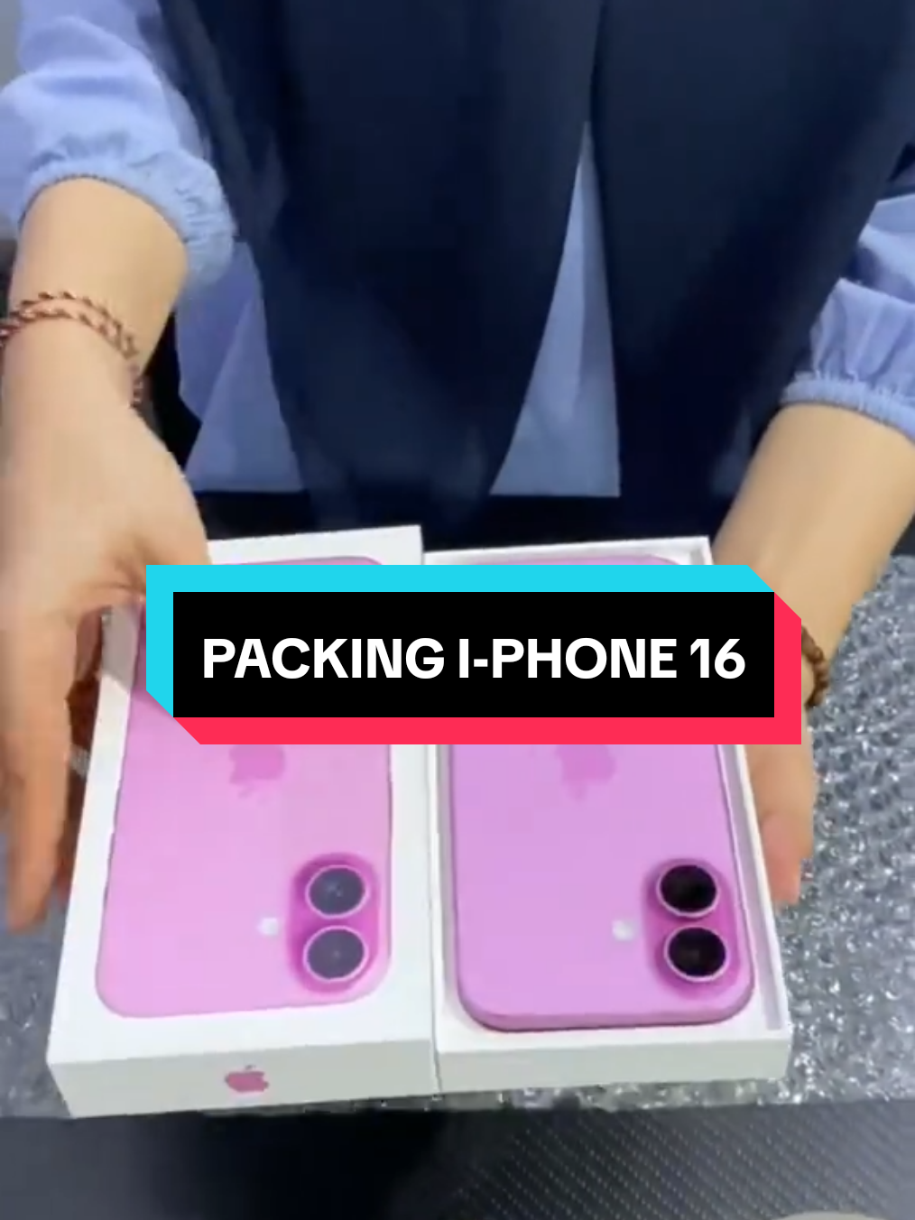 packing time,  iPhone 16 128 Gb ibox pink💗🌷 #fypage #fyppppppppppppppppppppppp #4u #iphone16 