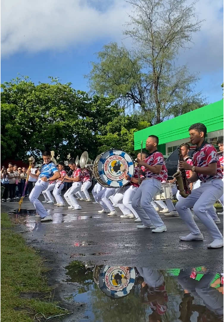 Walang kupas, ang galing ng performance niyo lalo na si Major Band Leader @Mariners Polytechnic Colleges Foundation ✨🫶🏼💗 #bandleader #bandmajor #fyp 