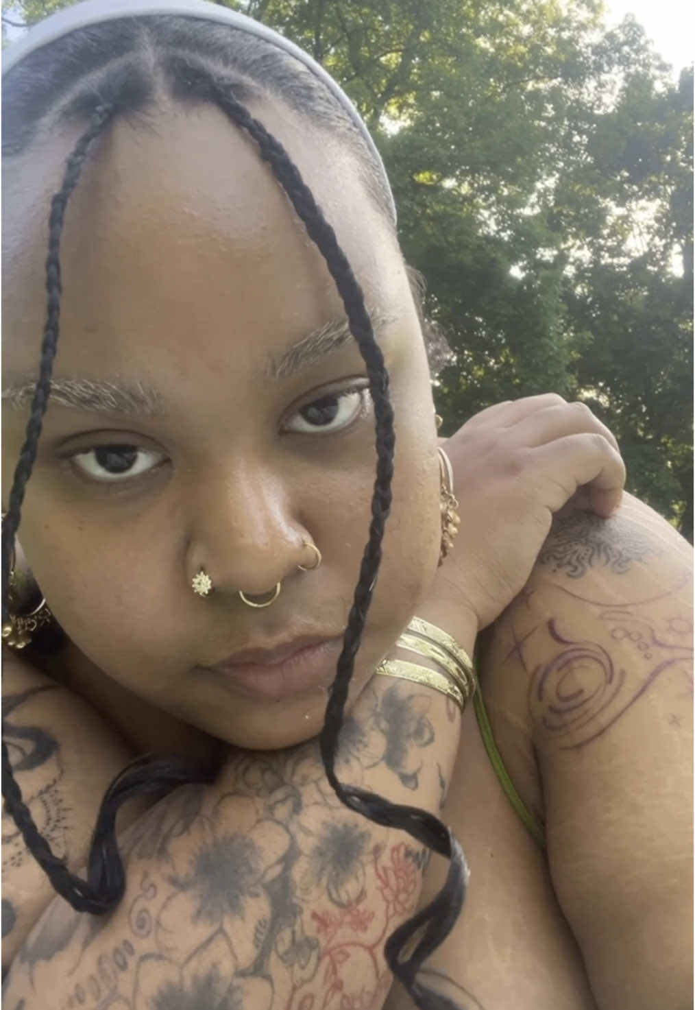 Life is beautiful my therapist was right when she said to touch grass td hehe.  #spiritual #beautiful #grass #nature #meditation #journaling #prayer #tattoos #natural #solitude #memorialday 