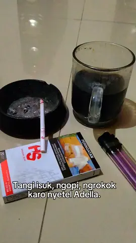 kopi pait+rokok an hs.jan syahdu Tenan.