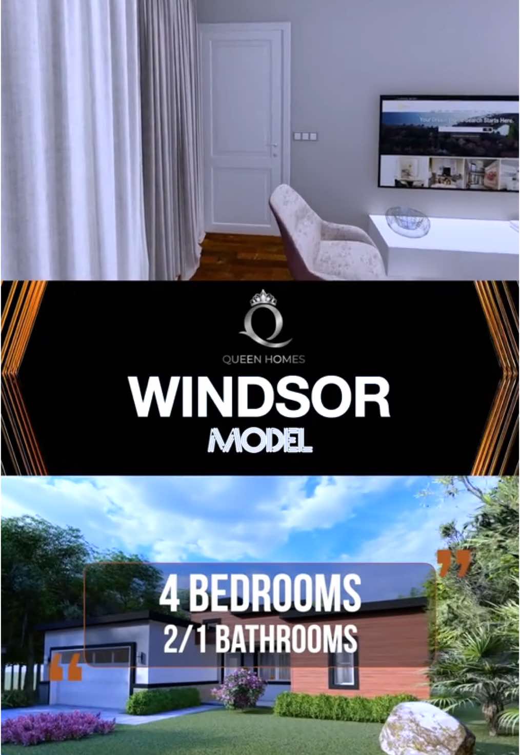 🏰 The Windsor Model: A Home Fit for Royalty 👑 Welcome to the Windsor Model, where elegance and luxury meet timeless design. With spacious rooms and sophisticated details, this home is crafted to perfection for those who appreciate the finer things in life. ✨ Features include: 🌟 Spacious open floor plans 🌟 High-end finishes 🌟 Stunning curb appeal Ready to make the Windsor Model your new home? DM us Today! #WindsorModel #LuxuryLiving #HomeSweetHome #RoyalLiving #ElegantDesign #DreamHome #ClassicElegance