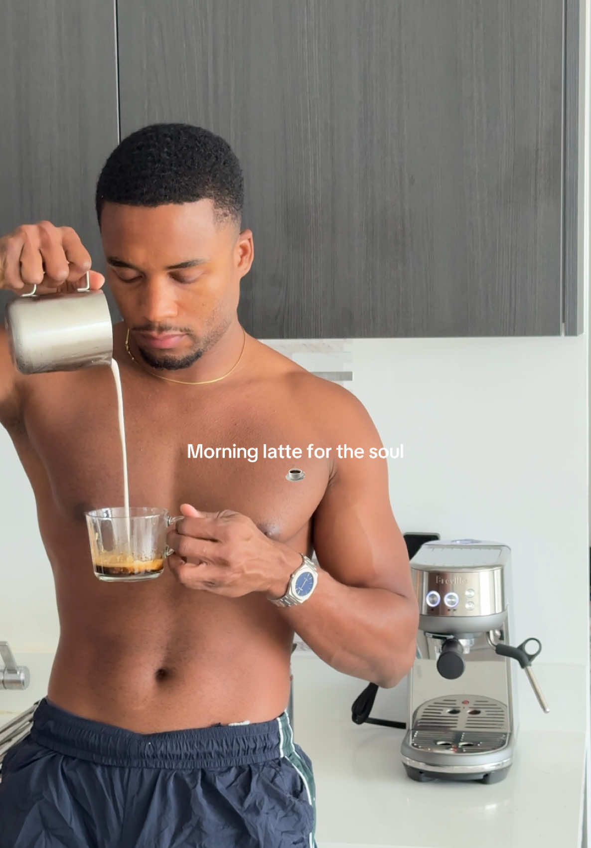 A morning essential before heading out ##coffee##morningcoffee##mensroutine