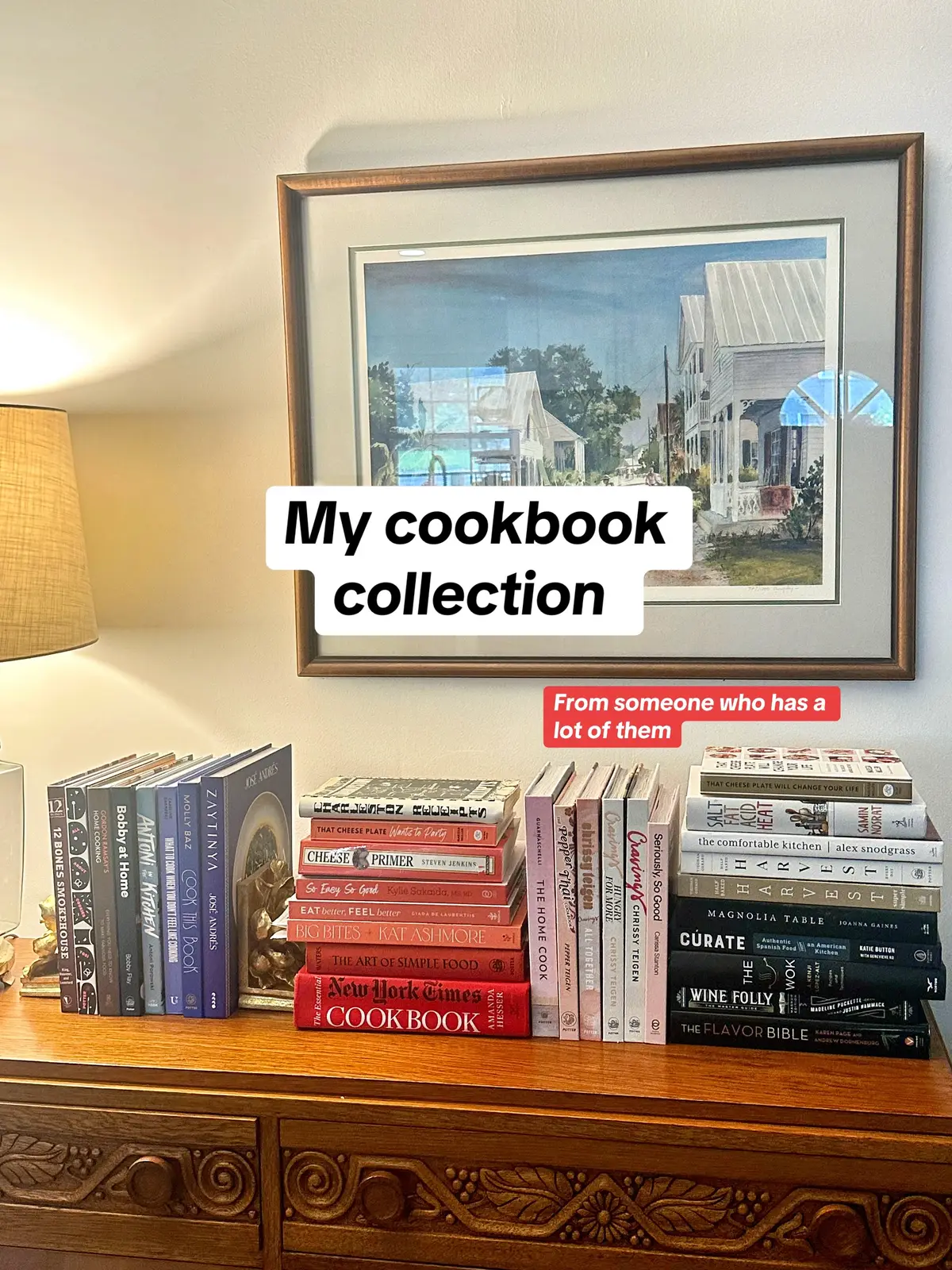 Collecting cookbooks is one of my favorite things to do @Kylie Sakaida MS, RD @Kathleen Ashmore @broccyourbody @The Defined Dish #cookbooks #cookbookcollection 