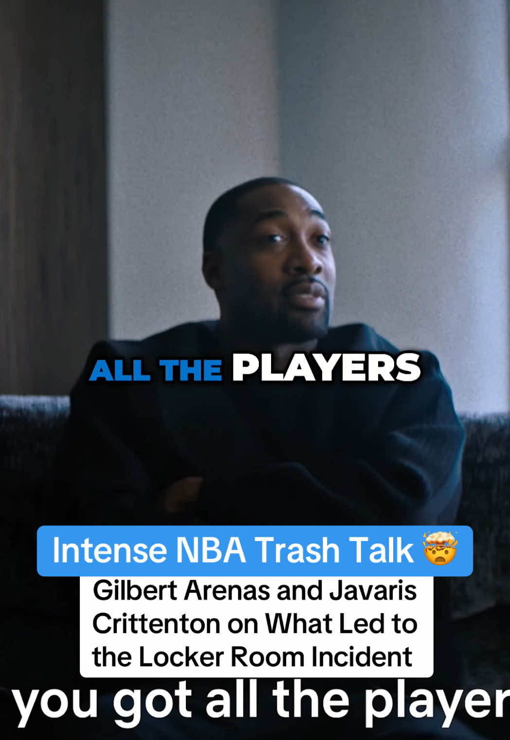 Intense NBA Trash Talk 🤯 #NBA #nbabasketball #basketball #sports #trashtalk #basketball🏀 #gilbertarenas 