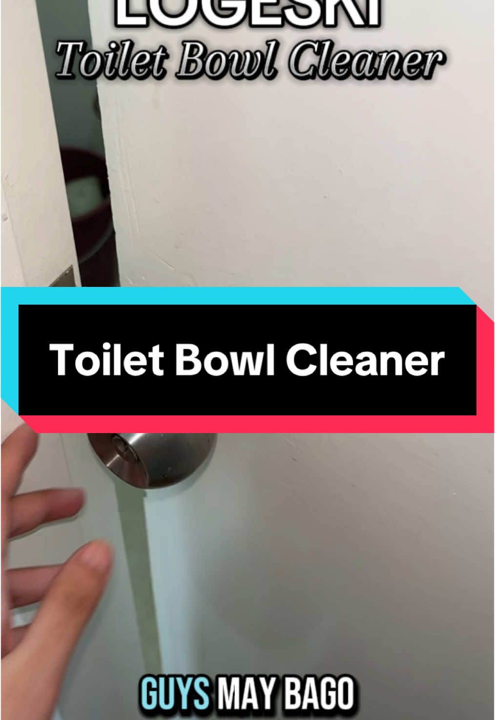 Say Goobye to Stain and Germs With this toilet bowl! #toiletbowlcleaner #logeskitoiletbowlcleaner #musthave #highlyrecommended 