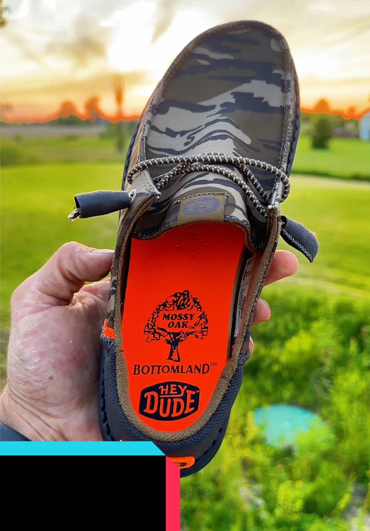 These @HeyDude s are amazing!!! My wife is gonna love these!! #fyp #heydudeshoe #heydudes #shoes #newarrivals #lifehackstiktok #westernfashion #bottomland #bottomlandcamo #wallys #heydudepartner #FathersDay #fathersdaygift #deerhunting #womenshoes #mossyoak 