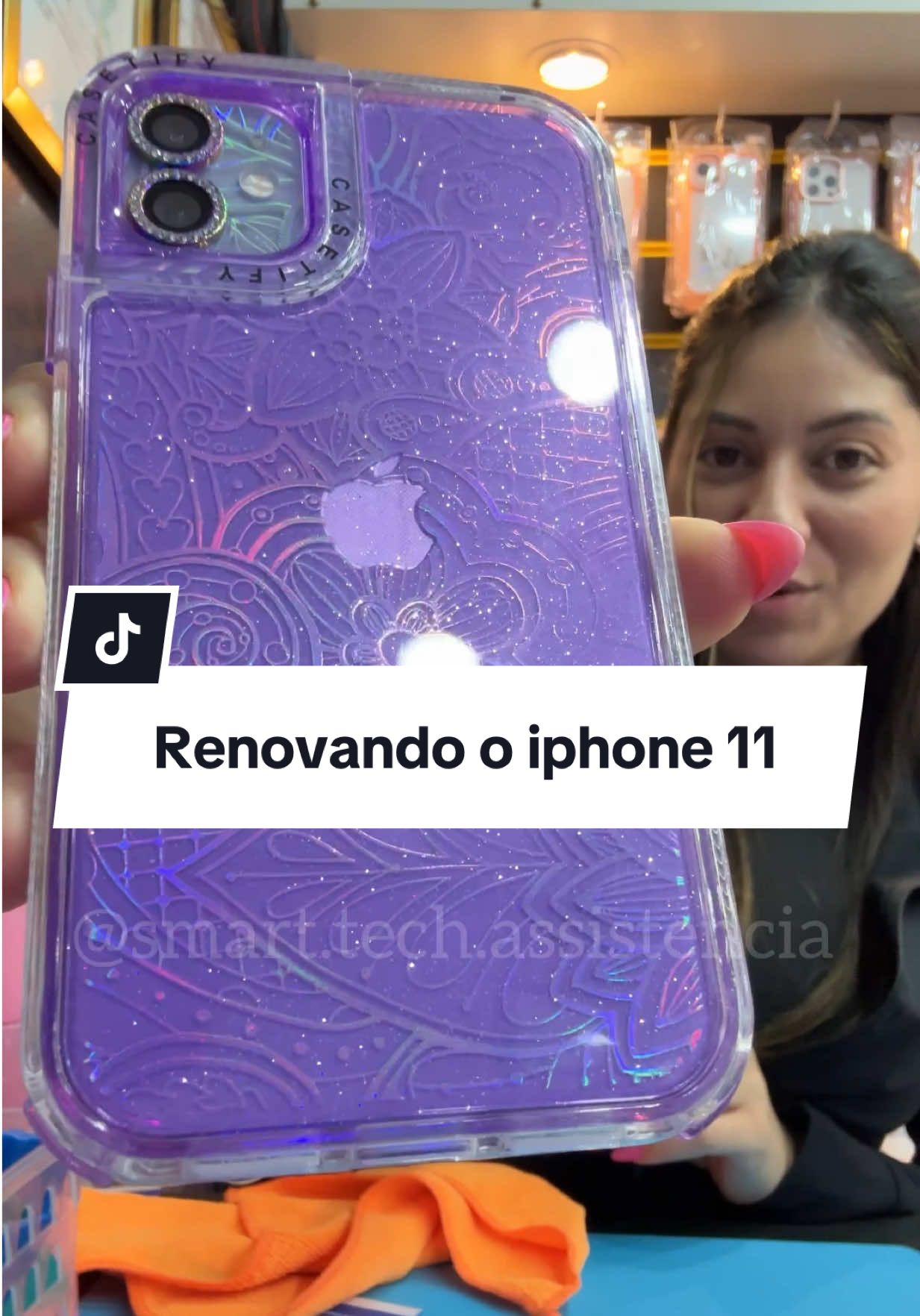Renovando o iPhone 11  #novo #tutorial #akins #peliculas #asmr #iphone #11 #iphone11 