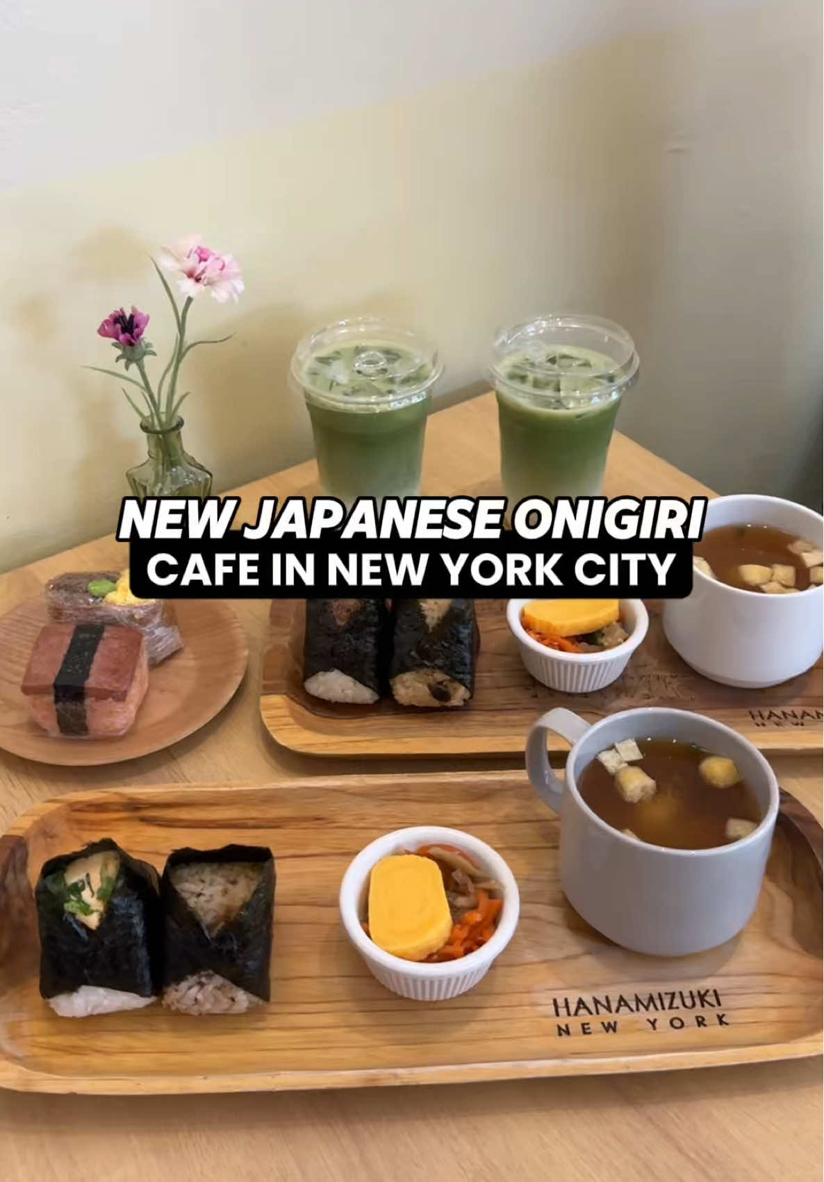 🍙💖 @HanamizukiCafe just reopened after being closed during COVID, and it’s run by the most wholesome mother-daughter duo you’ll ever meet 🥹✨ Originally from Osaka, they’ve brought a little slice of Japan to NYC with the most adorable (and delicious) onigiris, cozy drinks, and warm vibes. If you’re new to onigiri, think perfectly shaped rice balls filled with savory (and sometimes sweet!) ingredients, wrapped in seaweed — perfect as a light snack or full meal. They’ve got such a wide variety of flavors — from mentaiko, karaage, and eel to mushroom, plum, and sukiyaki — it was SO hard to choose. I ended up loving everything we ordered, but my absolute favorite was the tuna with a hidden shiso leaf underneath. That refreshing, herbal pop took it to another level 🌿😍 They also offer an Onigiri Combo that includes two rice balls of your choice, miso soup, and a rotating side dish — highly recommend if you’re hungry! Plus, their drink menu is just as good, with smooth matcha, roasted hojicha (my fave!), and other Japanese classics. @HanamizukiCafe is cozy, authentic, and just full of love. Whether you’re grabbing a quick bite on the go or sitting down for a comforting meal, it’s truly a hidden gem in the heart of NYC 💫🍵 Support your local mom & pop — especially ones this cute 🫶 📌SAVE this post as a reminder 📬SHARE it with a friend you want to go with 👉FOLLOW @zackaryeats for more NYC recommendations 📍@hanamizukicafe (143 W 29th St, New York, NY 10001) . . . . . #newyork #newyorkcity #newyorker #newyorklife #newyorkfood #newyorkfoodie #newyorkeats #eatingnyc #eatingnewyork #nycfoodblogger #nyceats #nycrestaurants #nycfood #nycfoodie #nycblogger #nycfoodies #nycInfluencer #nyc #explorepage #fyp #foryoupage #zackaryeats @Hanamizuki Cafe NYC 