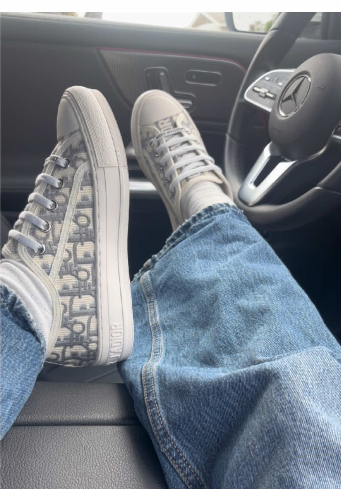 Gray Dior 😍 #designershoes #designer #giftideas #fypage #fypシ゚viral #shoes #shoeplug #couqette #luxuryboutique #trending #giftforher #diorshoes #dior #boutique #couquetteaesthetic 