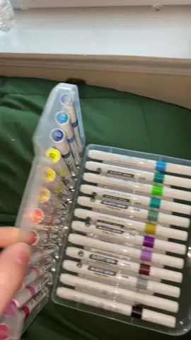 the test swatch speaks for itself, these markers are beautiful #acrylicpainting #markers #fyp #art 