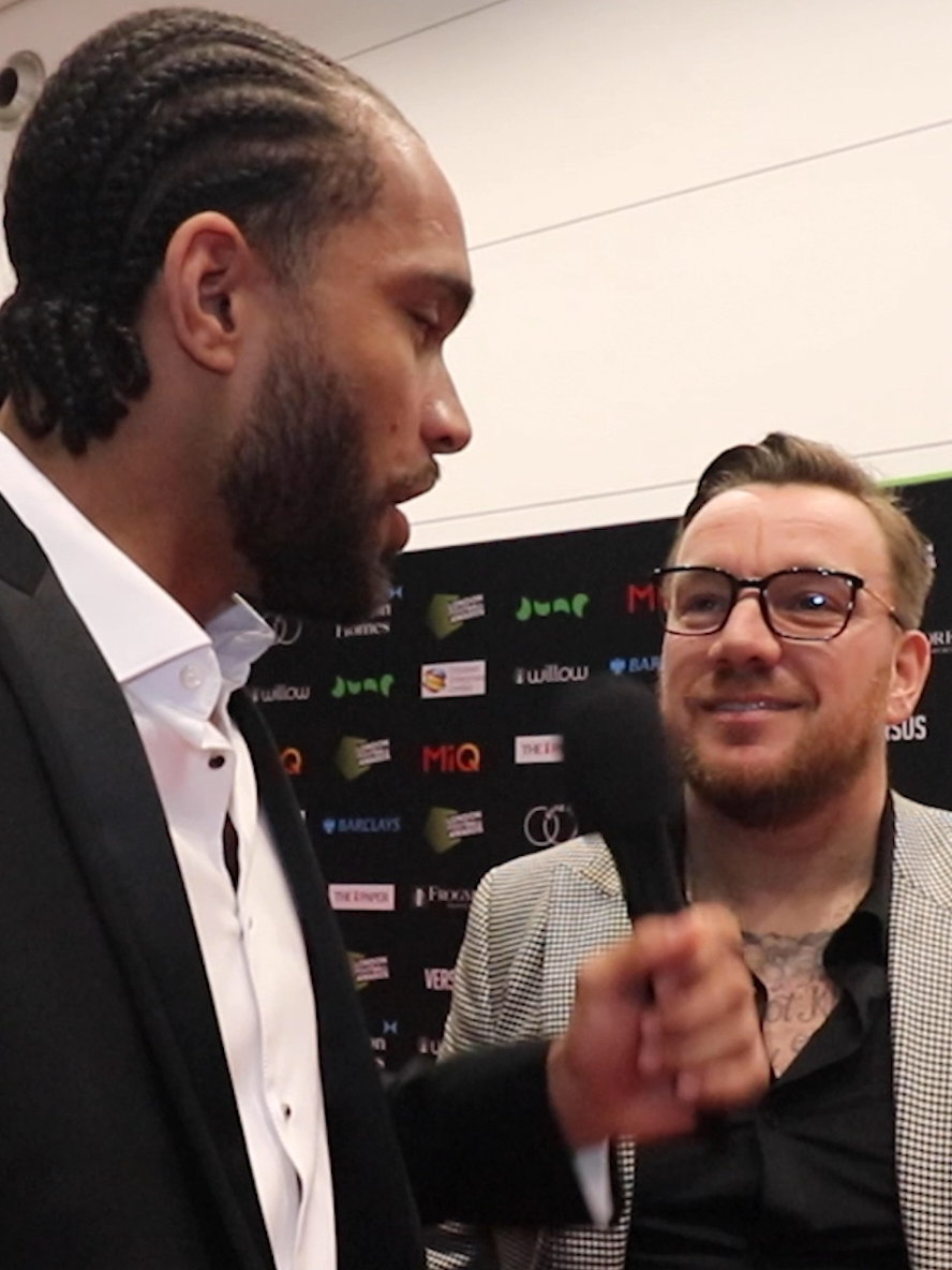 Jamie O'Hara on his best away day and charity football games. @reubencollins_  #JamieOHara #Football #ReubenCollins #LondonFootballAwards #Wembley #WembleyStadium #London #LondonBeautifulLife #GlobalBeautifulLife #Premiere #RedCarpet #Interviews #Celebs #Celebrity #Media #Filming #Event #TV #Reality #RealityTV #Sport #Television 