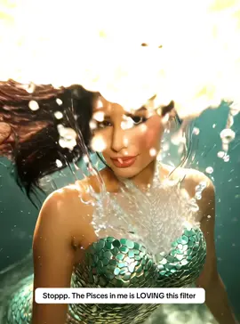 AI is sooo coolll ♓️  #mermaid #fyp 