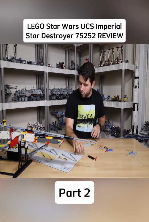 LEGO Star Wars UCS Imperial Star Destroyer 75252 REVIEW. Part 2 #lego #legostarwars #legofortnite #legoset #fyp 