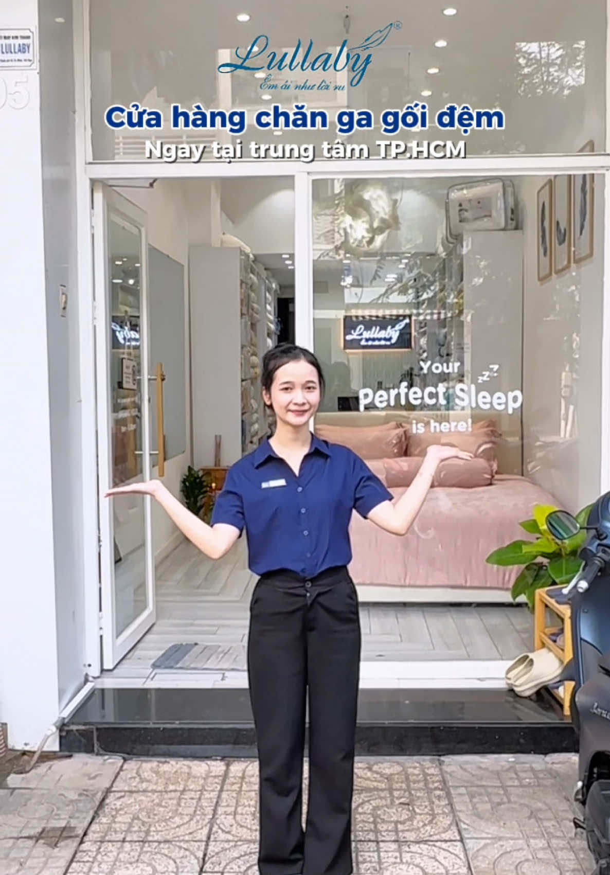🛏️ Tìm chăn ga gối đẹp ở Sài Gòn? Ghé ngay Lullaby – 195 Võ Văn Tần, Q.3. ‼️  ✔️Chất liệu cao cấp ✔️ Sờ vải thật – nằm thật  ✔️ Nhận may theo size giường, chỉ 24h có hàng ✔️ Không lo mua online sai chất! 📍 Xem – thử – mua ngay tại cửa hàng!  #Lullaby #ChănGaGốiĐẹp #CửaHàngChănGaTPHCM #GiấcNgủNgon #bedding #changagoinem 