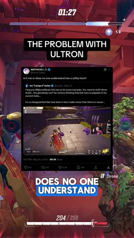 The REAL issue with Ultron #fyp #gaming #marvelrivals #ultron #season2 
