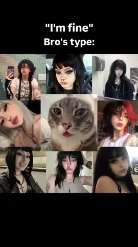 Real . . . . . #fyp #relatable #rigbycat #alternative #egirls #goth #tattoo #type 