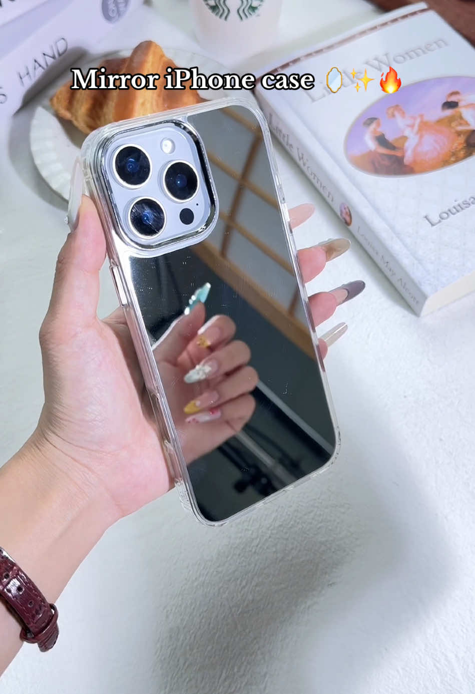 #iphone16promax #iphonecase #mirrorcase #mirrorphonecase #fyppppppppppppppppppppppp 