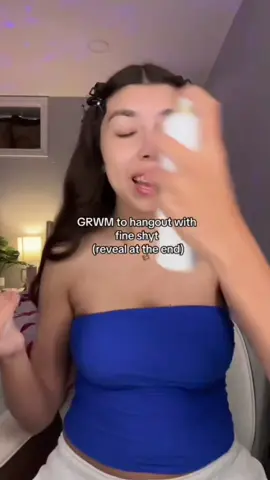 Grwm to hang out with fineshyt #grwm #fineshyt #girl #scream #capcut #edited #fypシ #fyp #blowthisup #kawaii #funny 