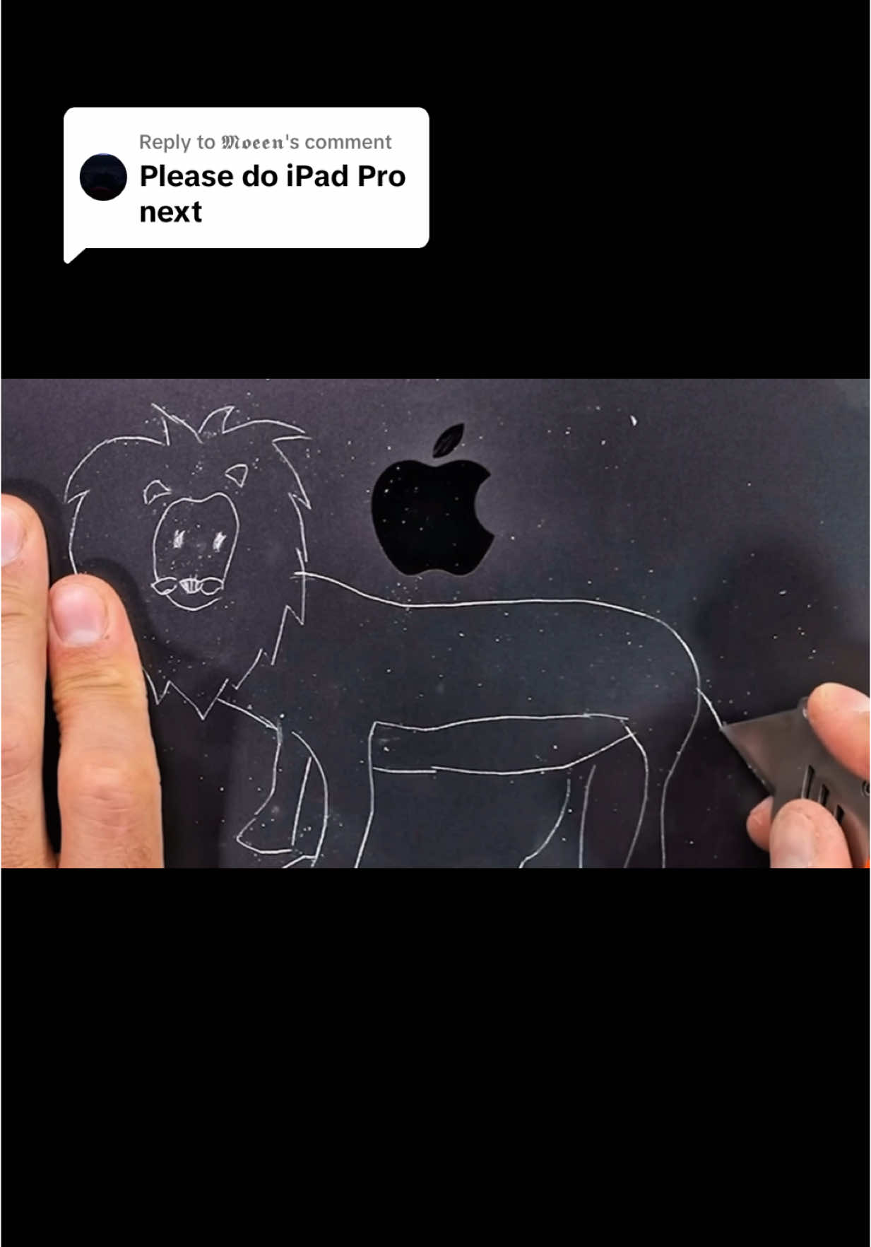 Replying to @𝕸𝖔𝖊𝖊𝖓 IPad Pro M4 Durability Test☠️#ipadprom4 #durabilitytest #bendtest #foryou #foryoupage #techios #viral #fyp 