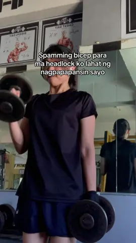 Pwede rin naman ipukp0k ko na lang dumbbell sa mukha ng umaaligid sayo🥰 