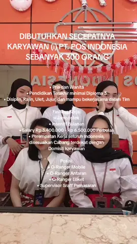 Cara Pendaftaran, Silahkan klik Link di Bio Profil #infoloker #2025 #pt #pos #indonesia #lowongankerja #terbaru #4u #_ 